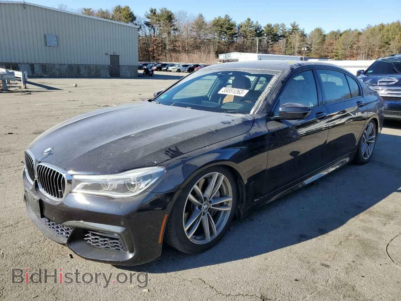 Фотография WBA7F2C57GG417968 - BMW 7 SERIES 2016