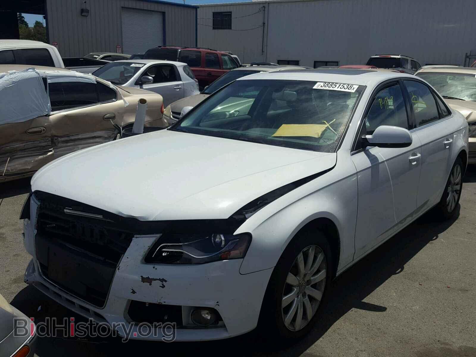 2012 AUDI A4 - VIN: WAUBFAFL7CA078799 - Photo 2
