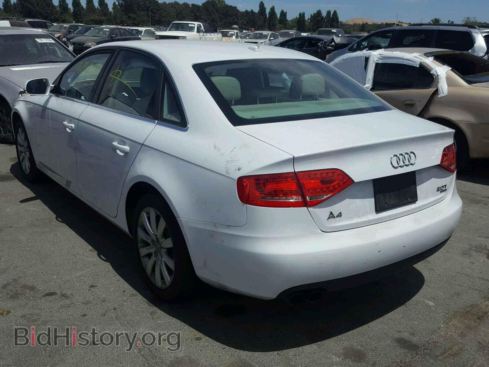 2012 AUDI A4 - VIN: WAUBFAFL7CA078799 - Photo 3