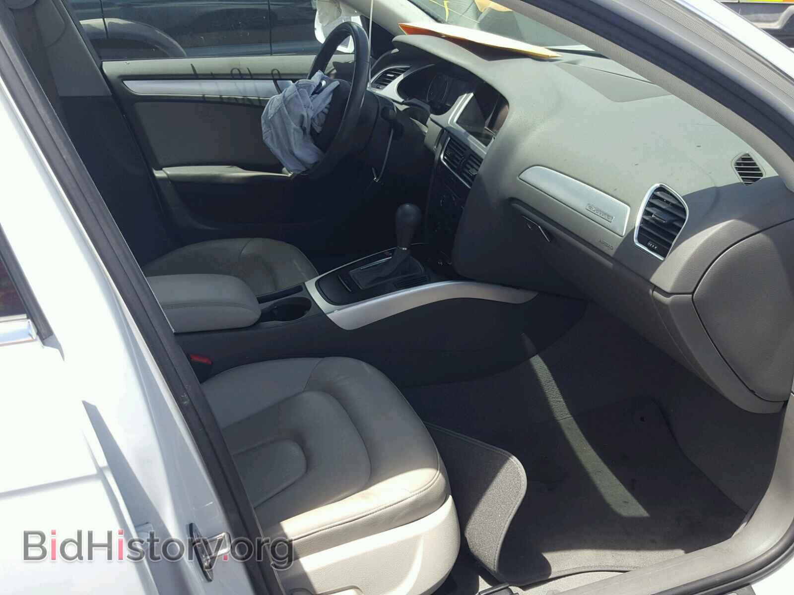2012 AUDI A4 - VIN: WAUBFAFL7CA078799 - Photo 5