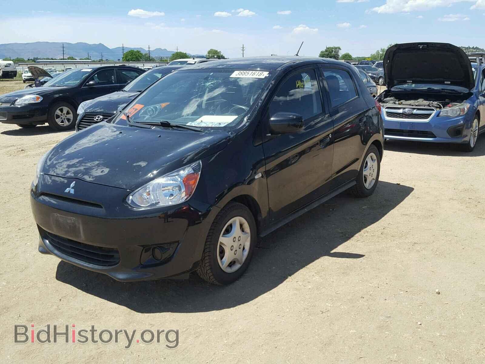 2015 MITSUBISHI MIRAGE - VIN: ML32A3HJ1FH004687 - Фото 2