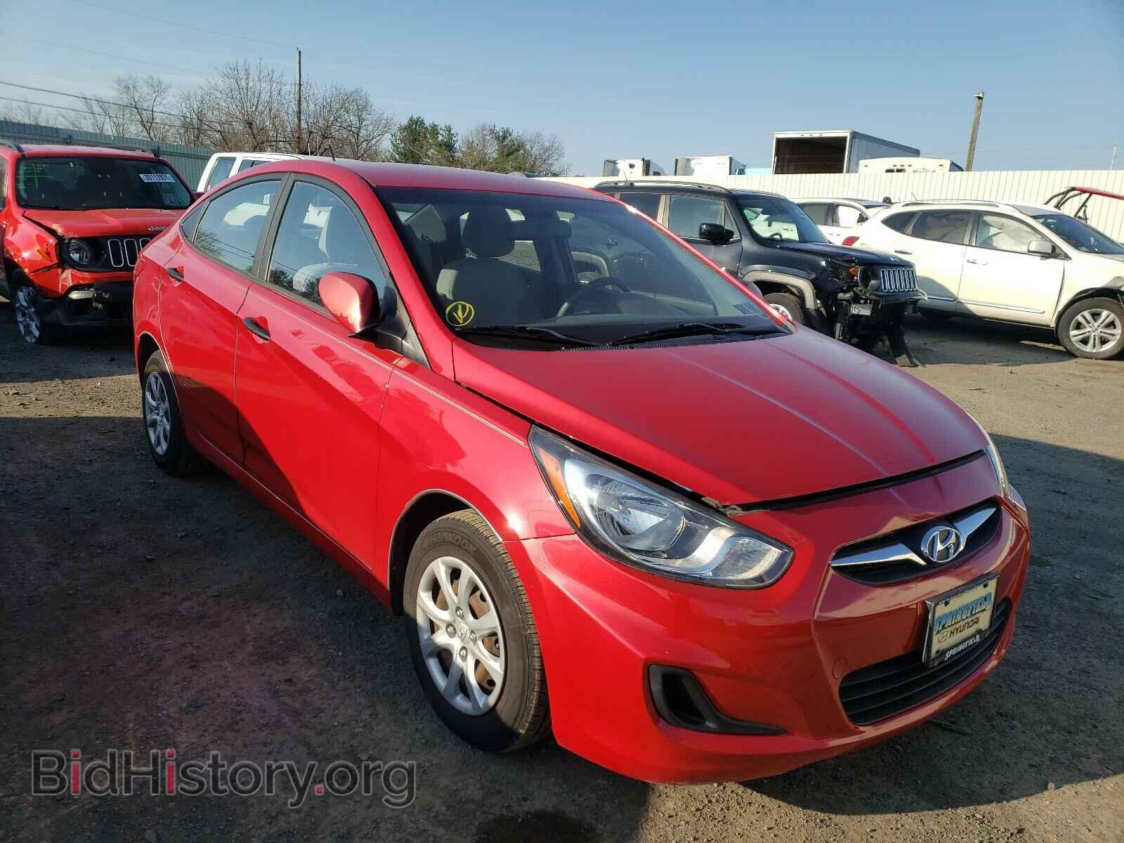Photo KMHCT4AE1CU046323 - HYUNDAI ACCENT 2012