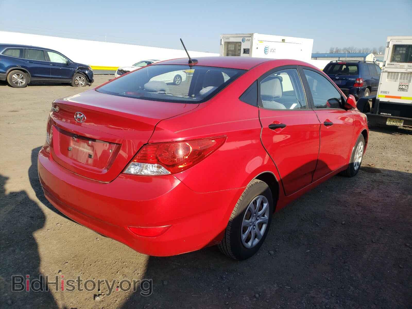 2012 HYUNDAI ACCENT - VIN: KMHCT4AE1CU046323 - Фото 4