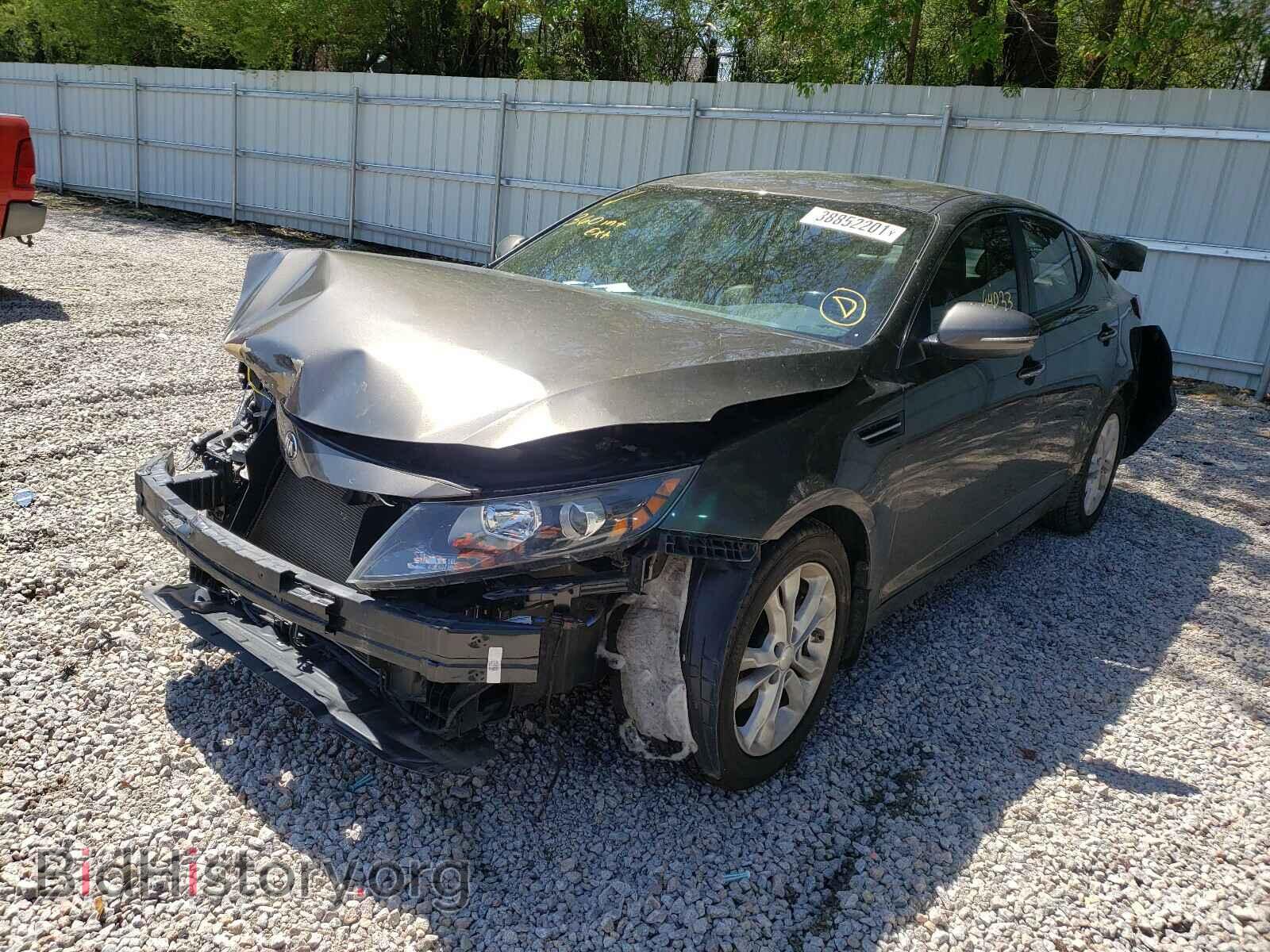 2013 KIA OPTIMA - VIN: 5XXGN4A79DG250537 - Фото 2