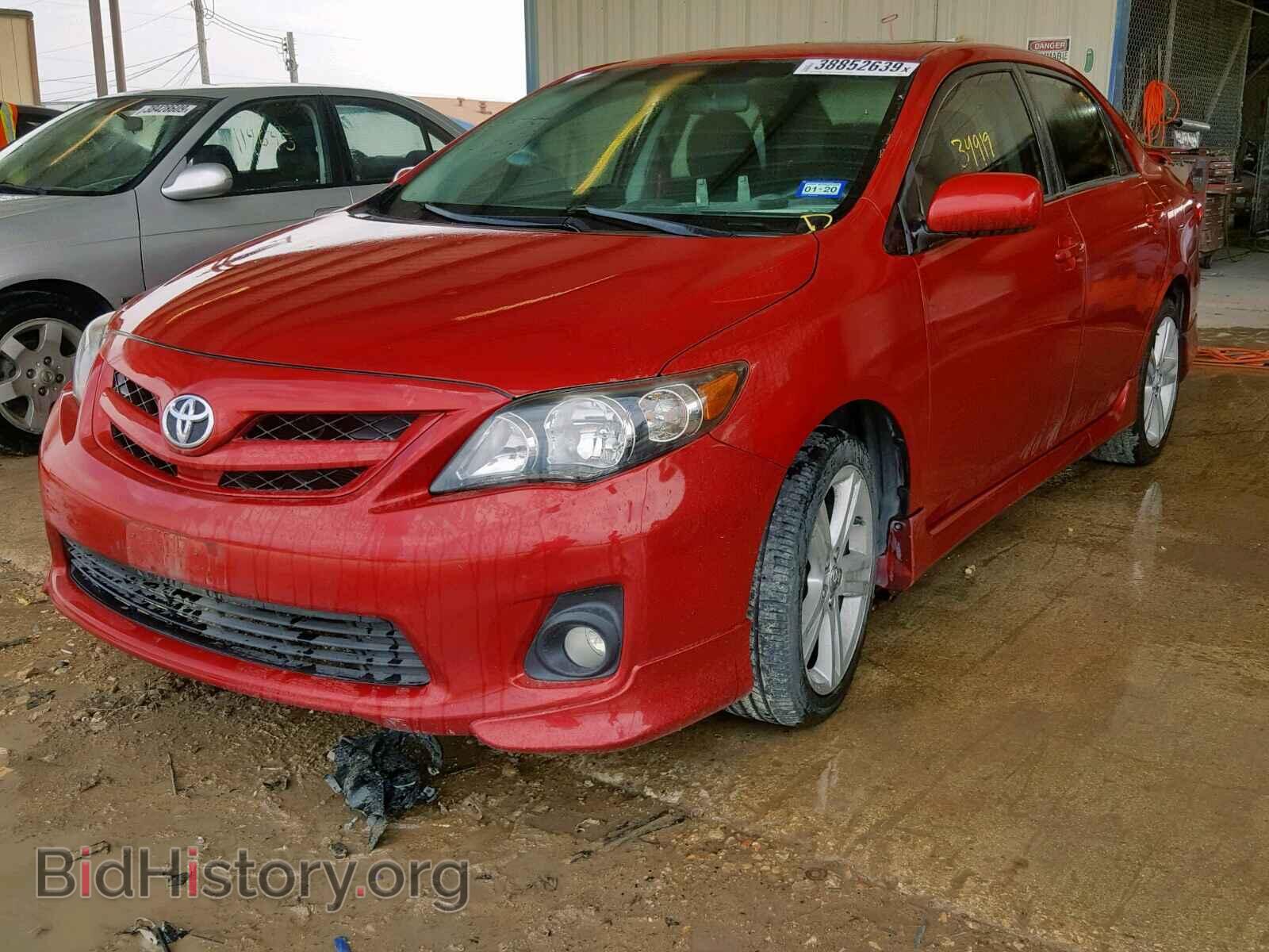 2013 TOYOTA COROLLA BA - VIN: 5YFBU4EE7DP089568 - Фото 2