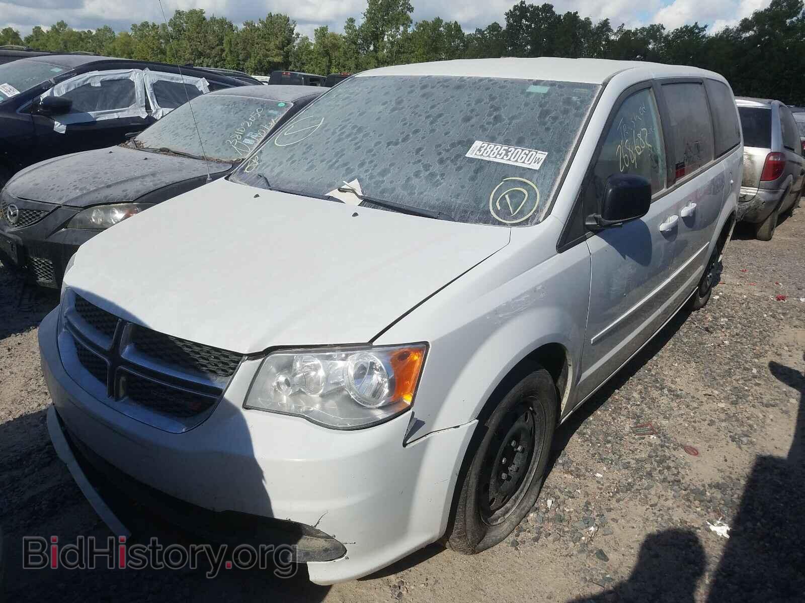 2017 DODGE CARAVAN - VIN: 2C4RDGBG1HR627144 - Фото 2