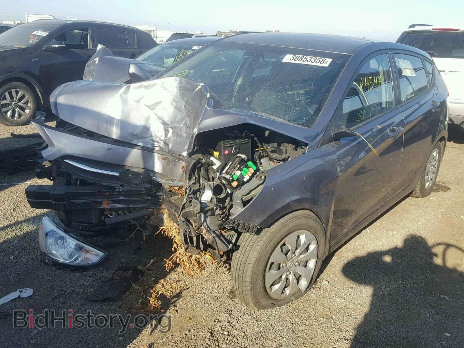 2016 HYUNDAI ACCENT - VIN: KMHCT5AEXGU242983 - Фото 2