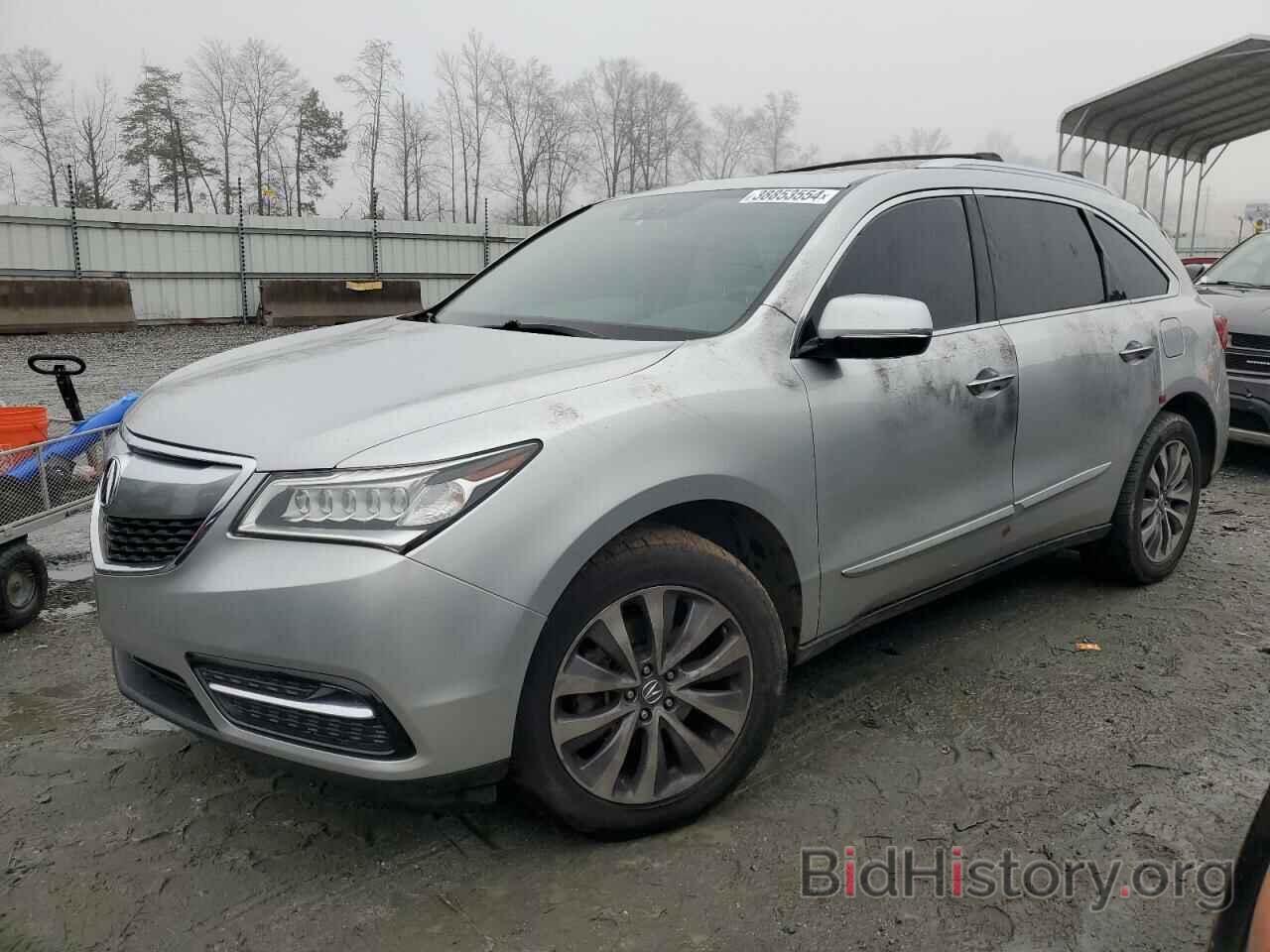 Photo 5FRYD3H48EB011609 - ACURA MDX 2014