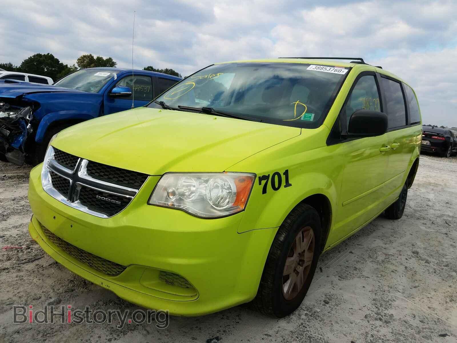 2011 DODGE CARAVAN - VIN: 2D4RN4DG9BR719279 - Фото 2