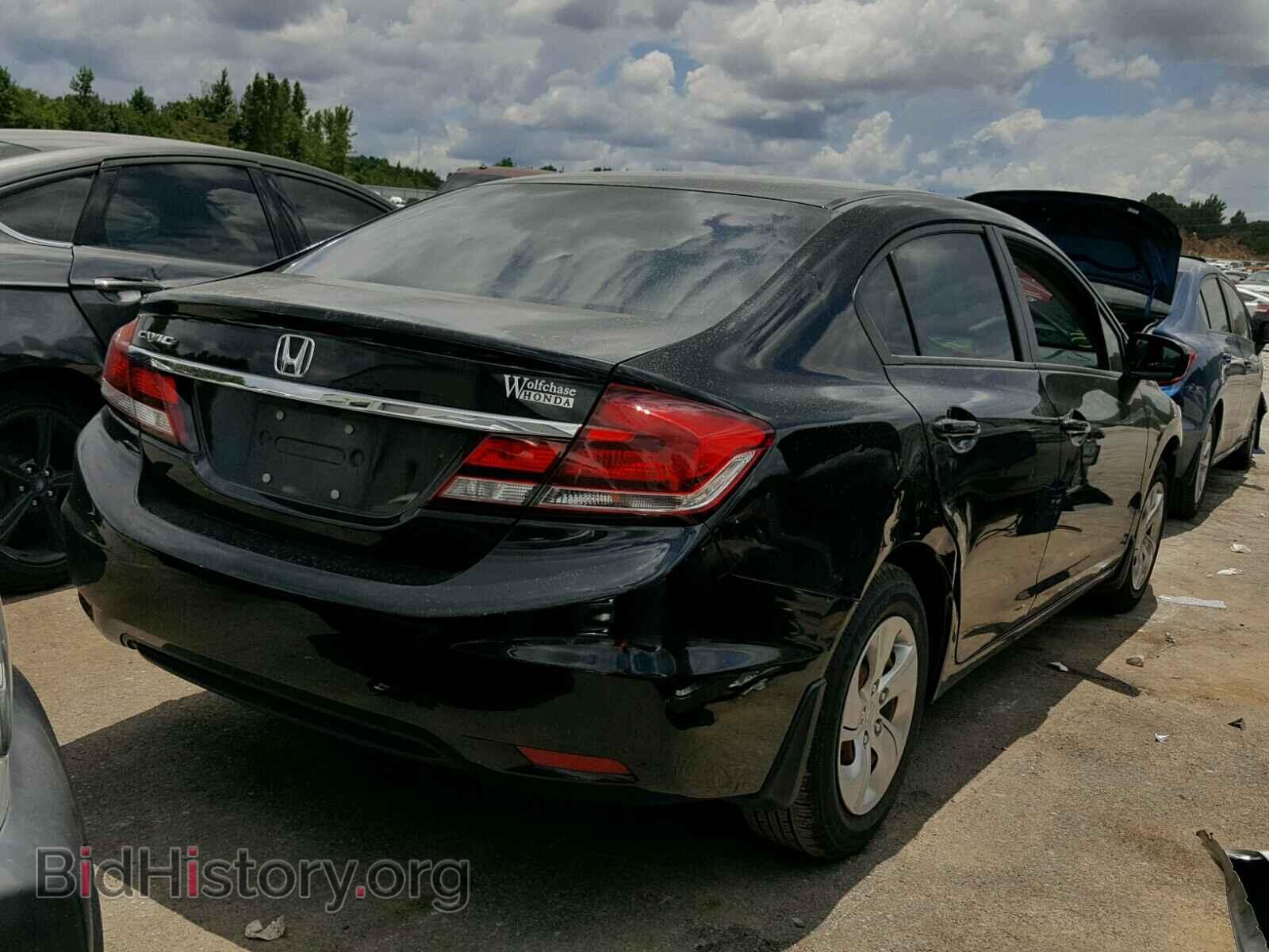 2015 HONDA CIVIC LX - VIN: 19XFB2F53FE057912 - Фото 4