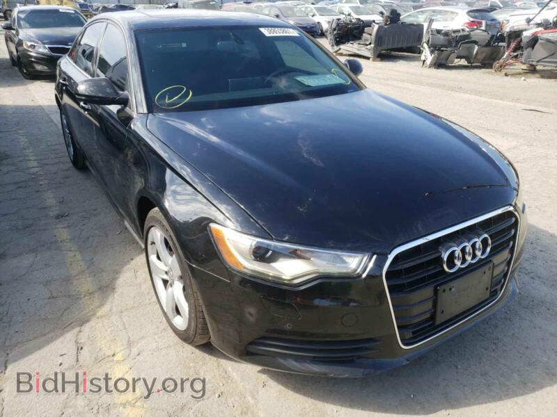 2012 Audi A6 A6 PREMIUM (VIN WAUDFAFC1CN177605) — photo 1 of 10, Copart, damage: front end