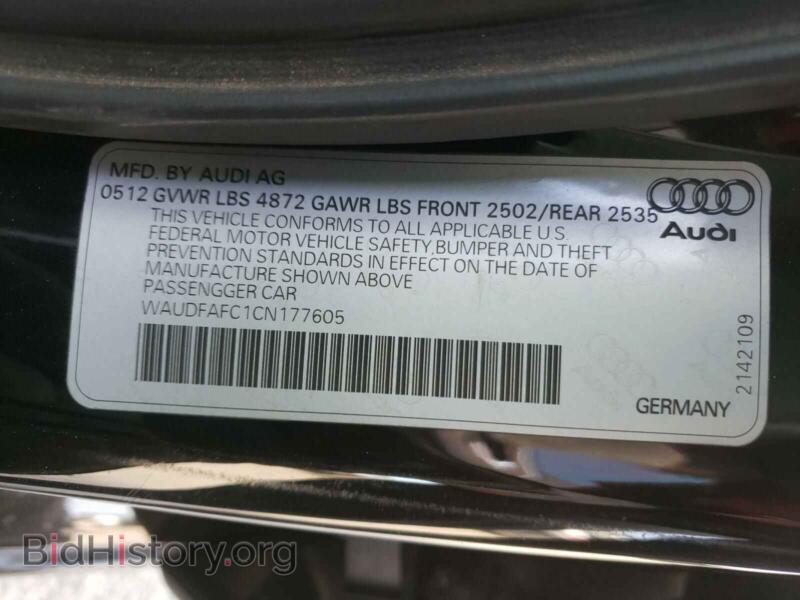 2012 Audi A6 (VIN WAUDFAFC1CN177605) — photo 10 of 10