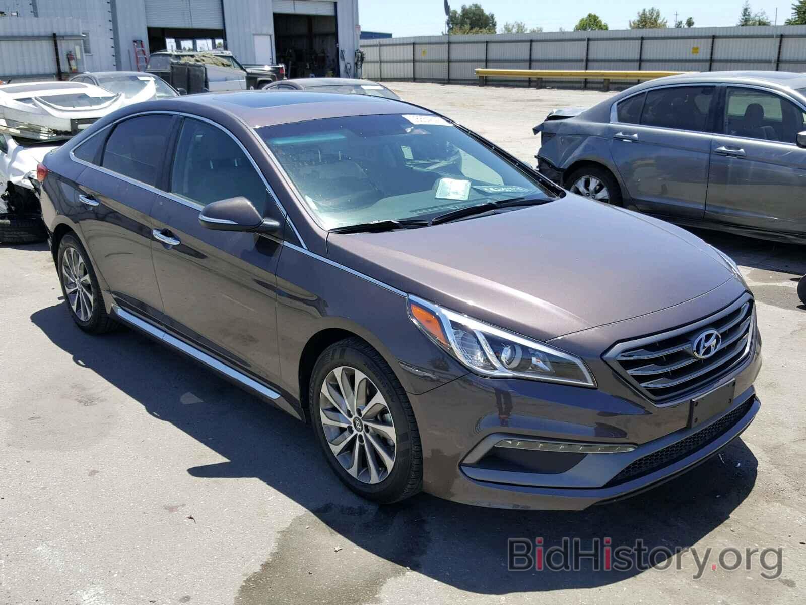 Photo 5NPE34AF1HH515692 - HYUNDAI SONATA 2017