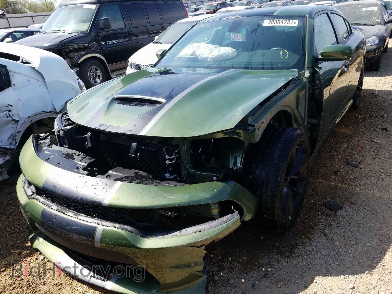 2019 DODGE CHARGER - VIN: 2C3CDXGJ1KH732052 - Фото 2