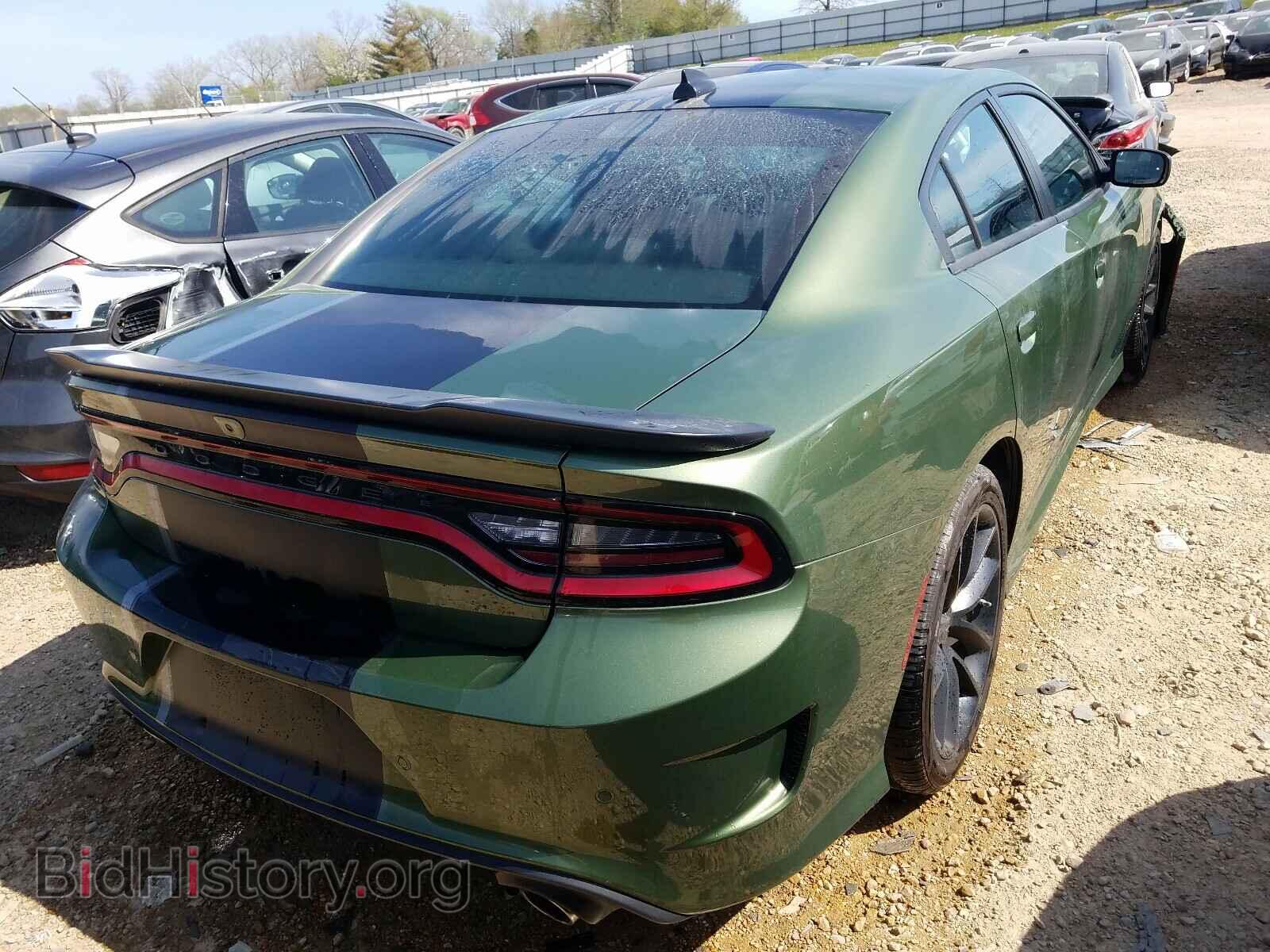 2019 DODGE CHARGER - VIN: 2C3CDXGJ1KH732052 - Фото 4