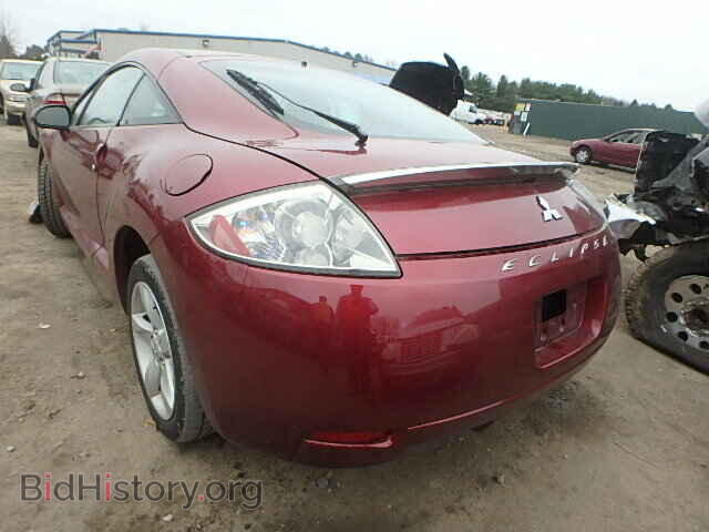 2007 MITSUBISHI ECLIPSE - VIN: 4A3AK24F27E004005 - Фото 3
