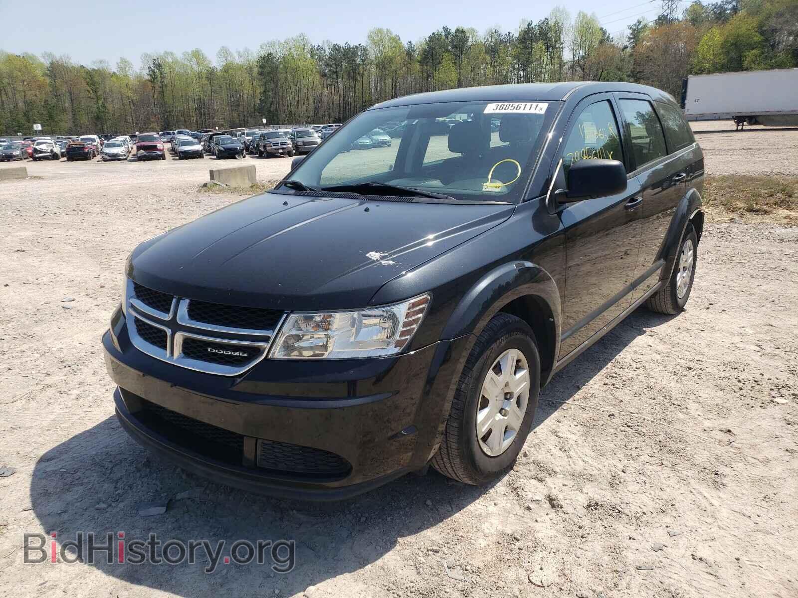 2012 DODGE JOURNEY - VIN: 3C4PDCAB1CT205225 - Фото 2