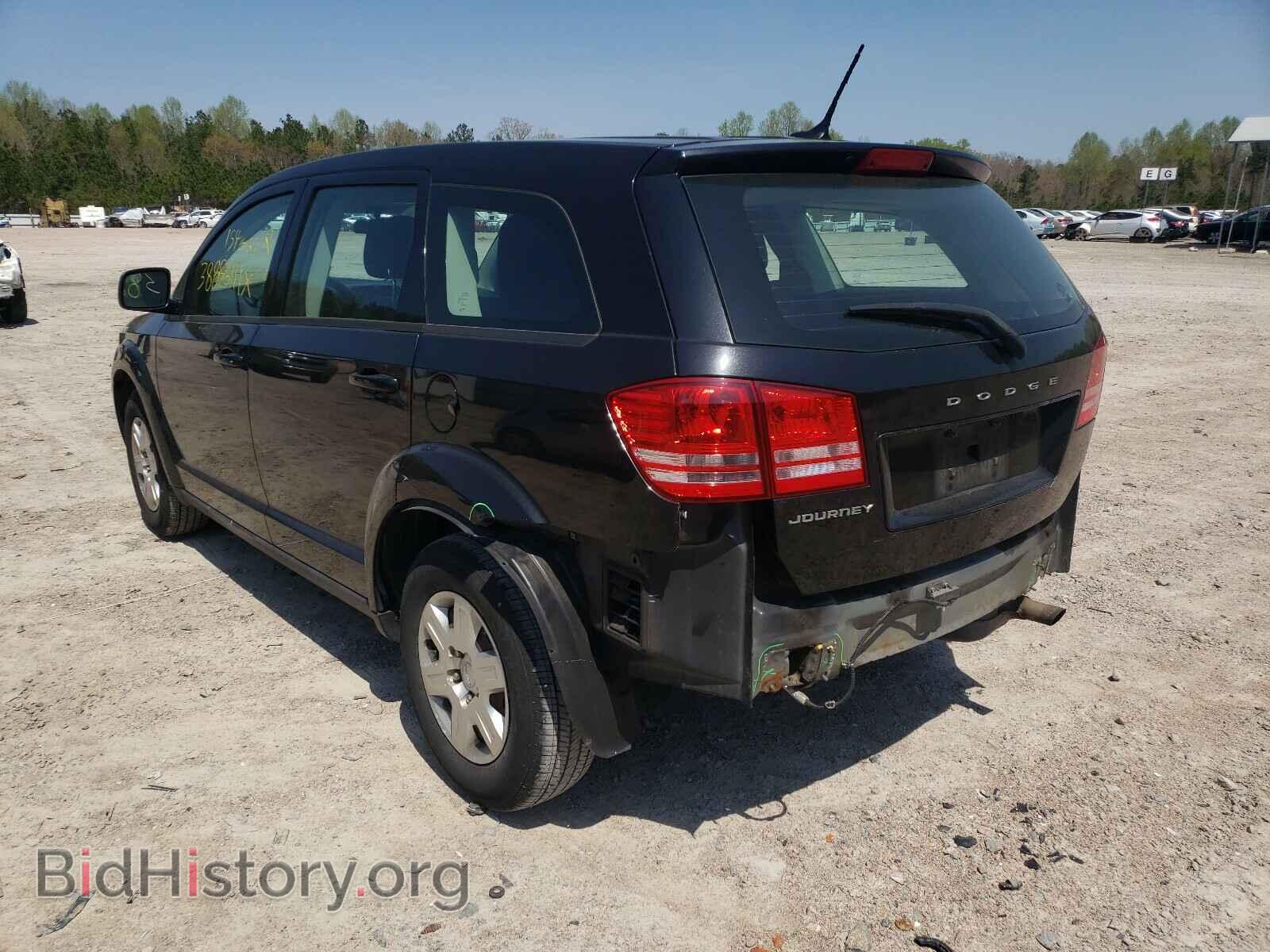 2012 DODGE JOURNEY - VIN: 3C4PDCAB1CT205225 - Фото 3