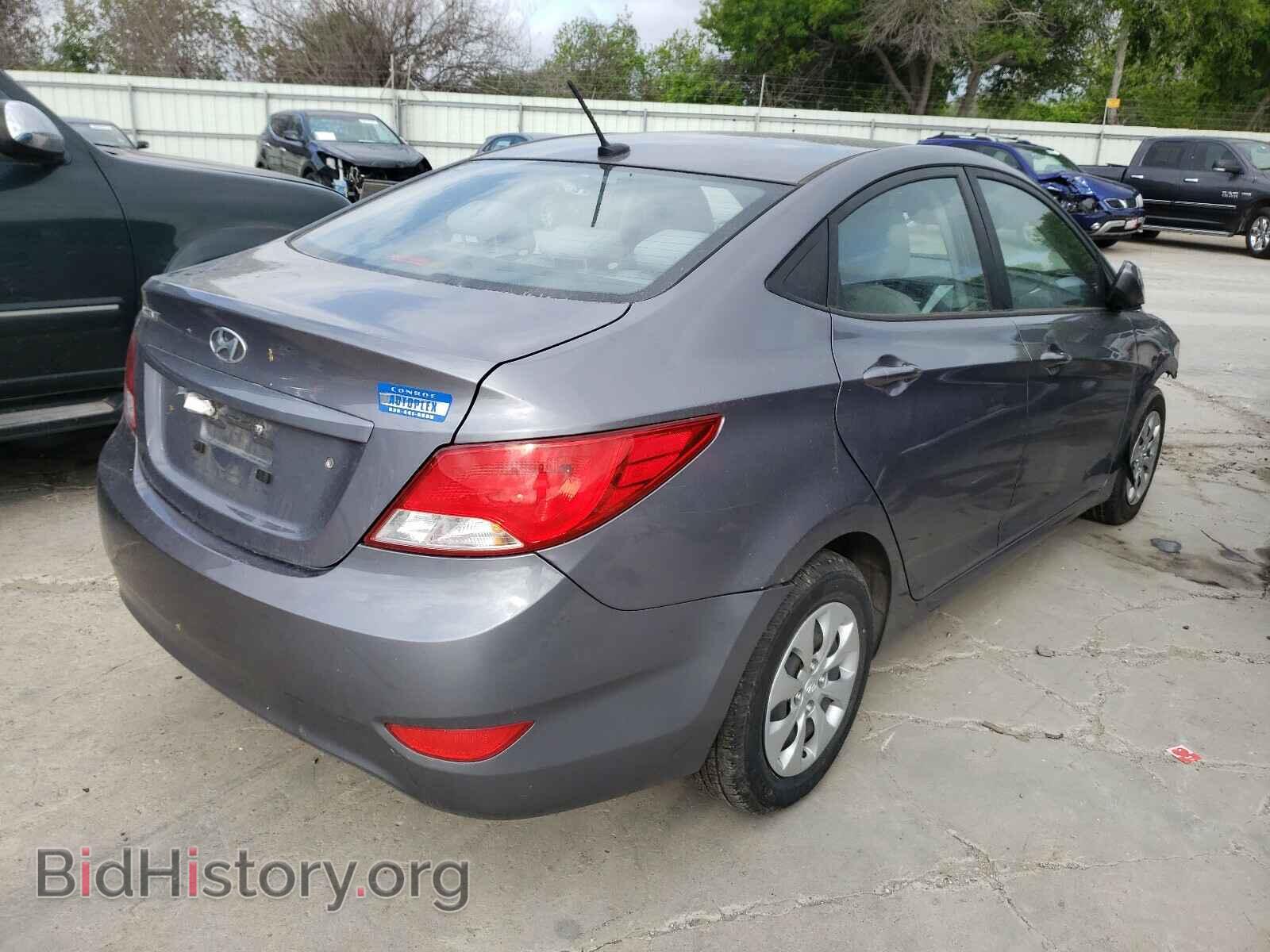 2017 HYUNDAI ACCENT - VIN: KMHCT4AE8HU167745 - Фото 4