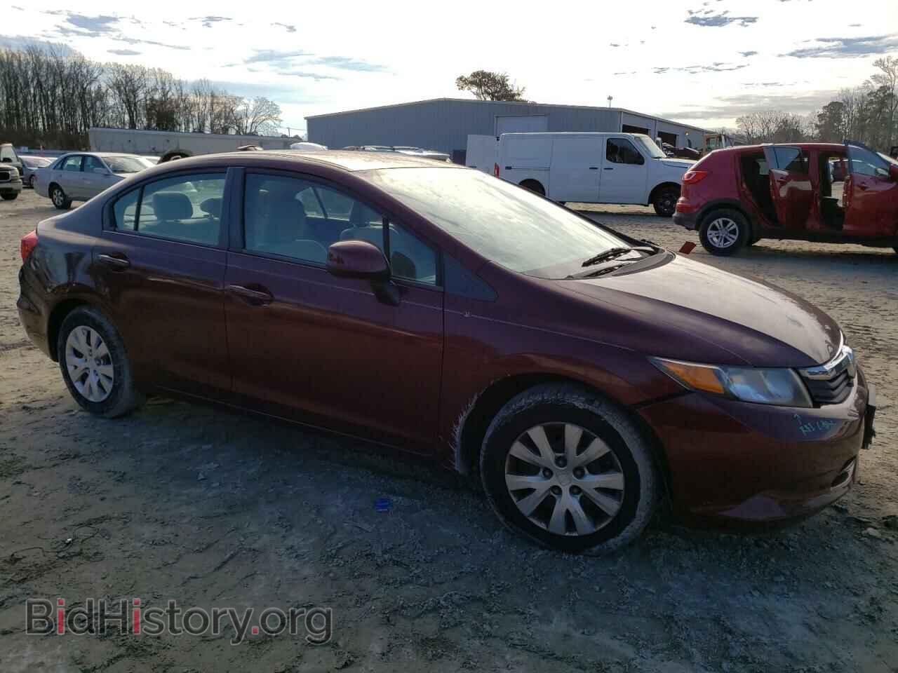 2012 HONDA CIVIC - VIN: 2HGFB2F51CH574899 - Фото 4