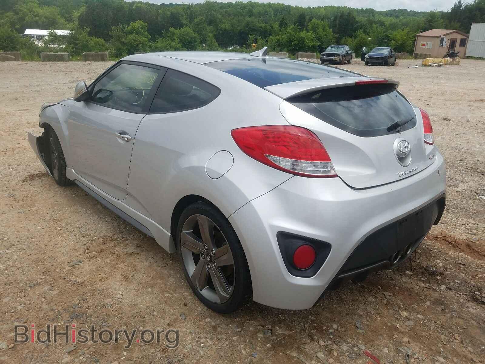 2014 HYUNDAI VELOSTER - VIN: KMHTC6AEXEU207086 - Фото 3