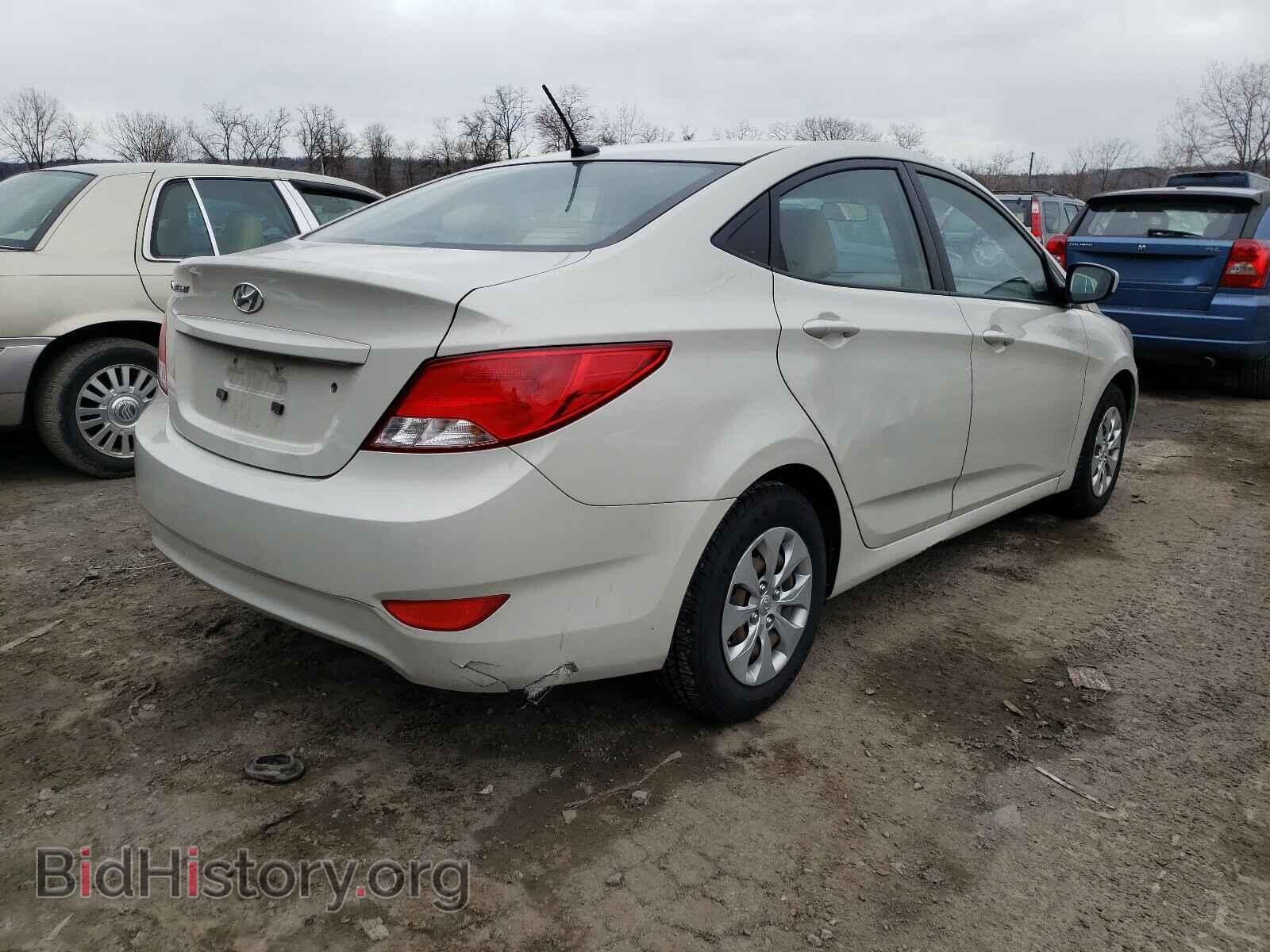 2016 HYUNDAI ACCENT - VIN: KMHCT4AE9GU003774 - Фото 4