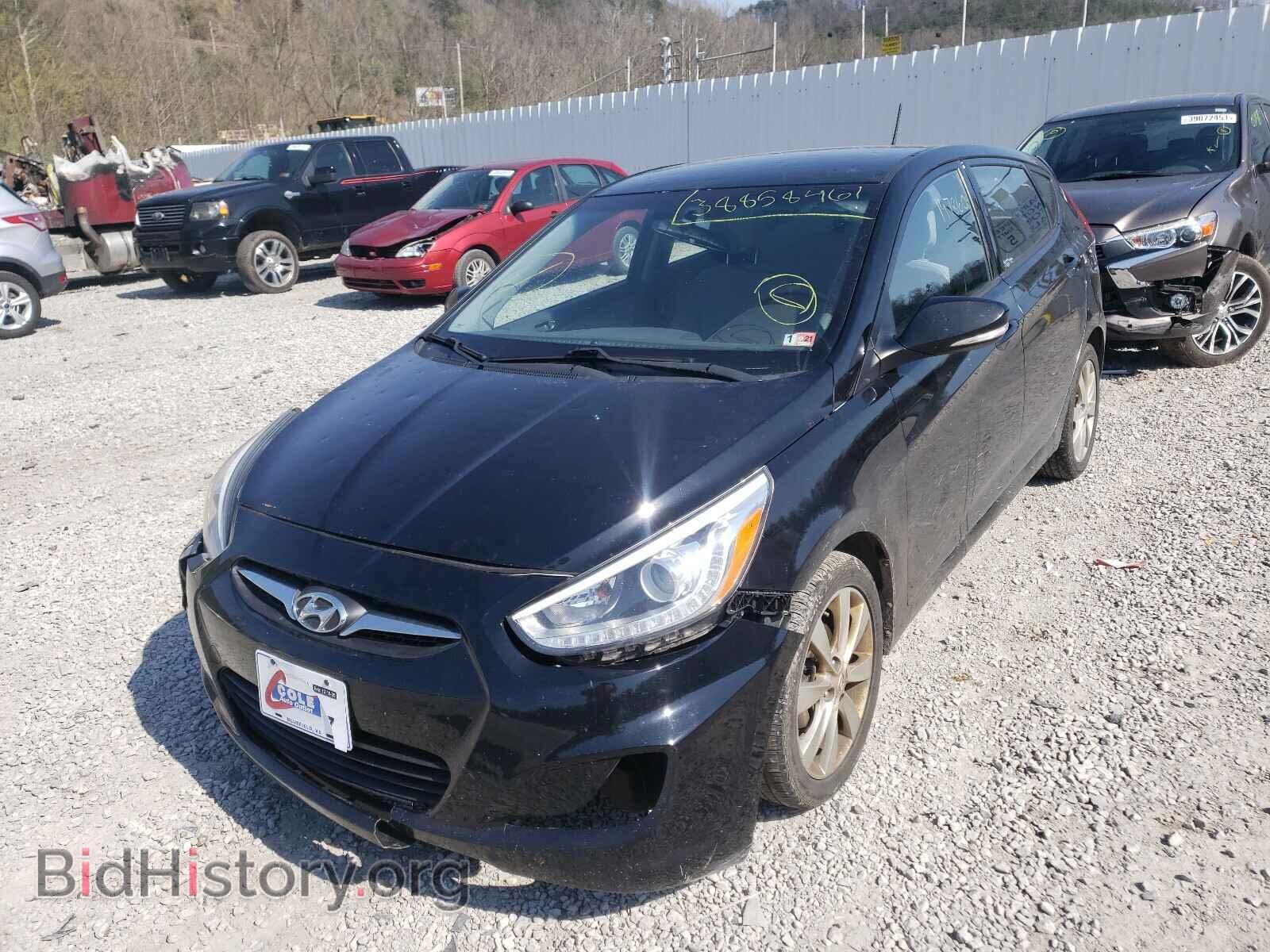 2014 HYUNDAI ACCENT - VIN: KMHCU5AE7EU146352 - Фото 2