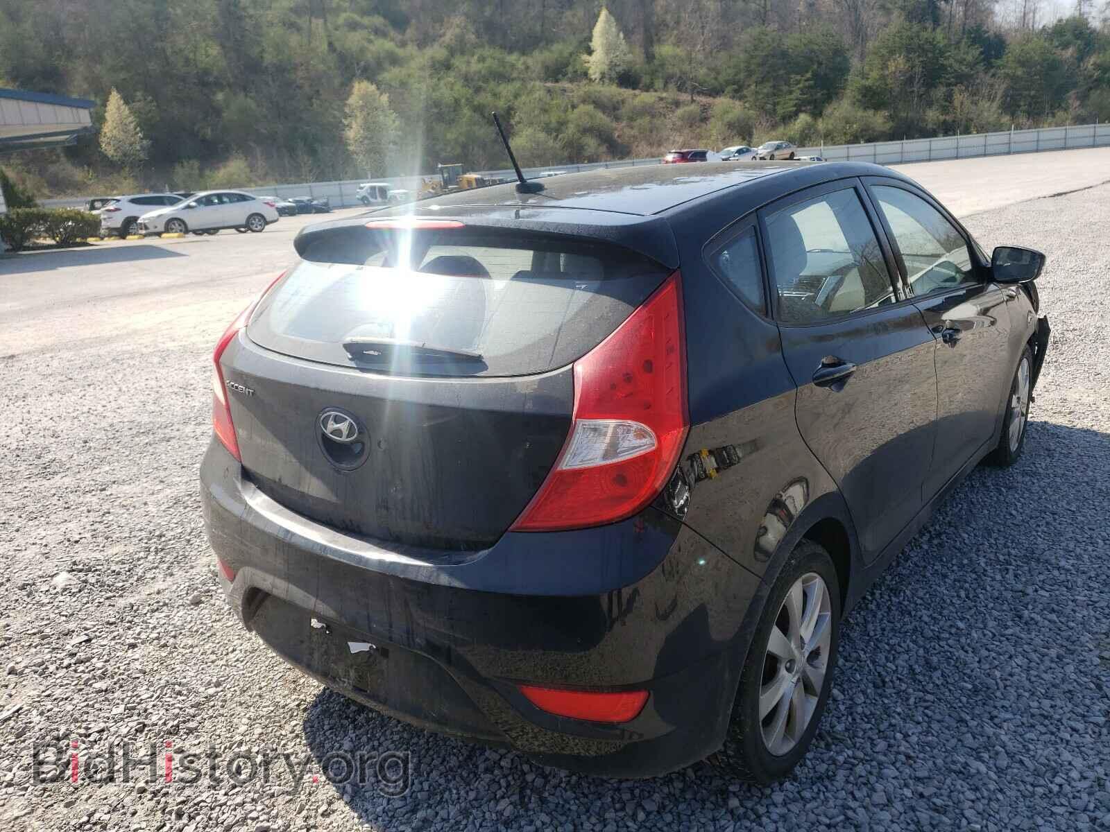 2014 HYUNDAI ACCENT - VIN: KMHCU5AE7EU146352 - Фото 4