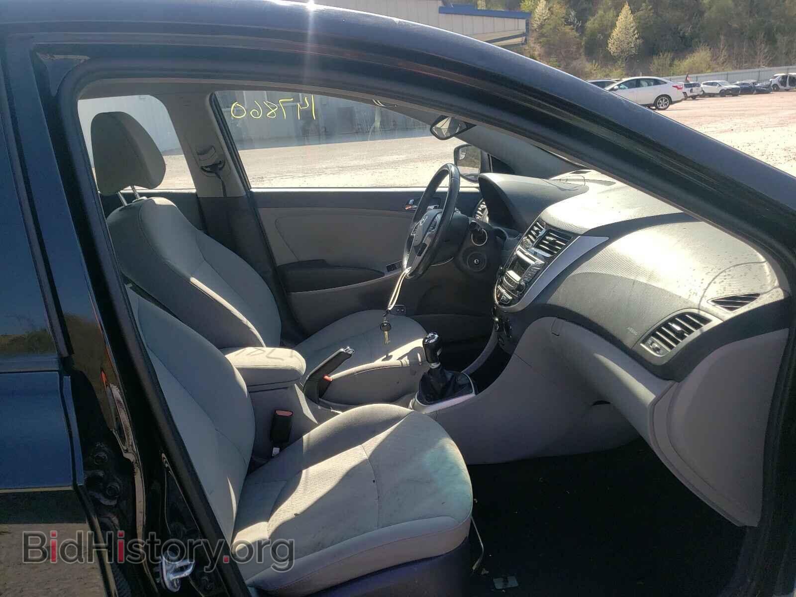 2014 HYUNDAI ACCENT - VIN: KMHCU5AE7EU146352 - Фото 5
