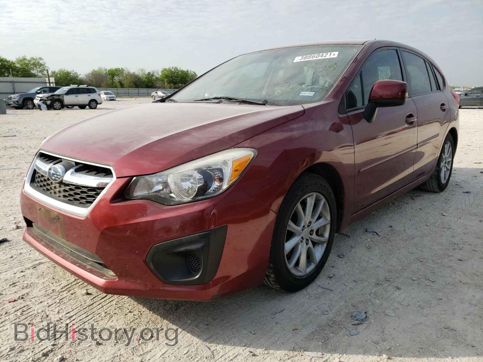 2012 SUBARU IMPREZA - VIN: JF1GPAC6XCH212741 - Фото 2