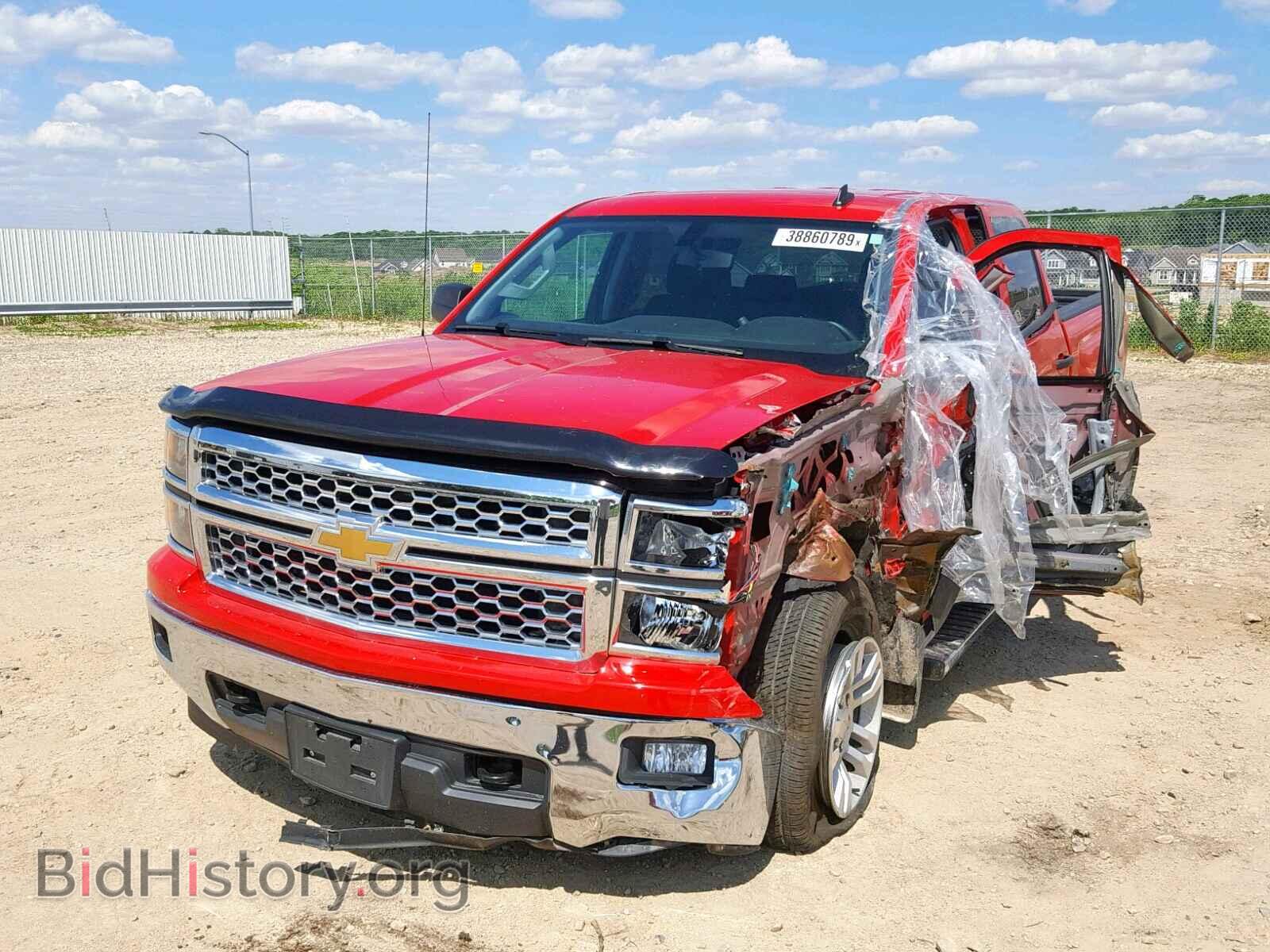 2014 CHEVROLET SILVERADO - VIN: 3GCUKREC4EG406854 - Фото 2