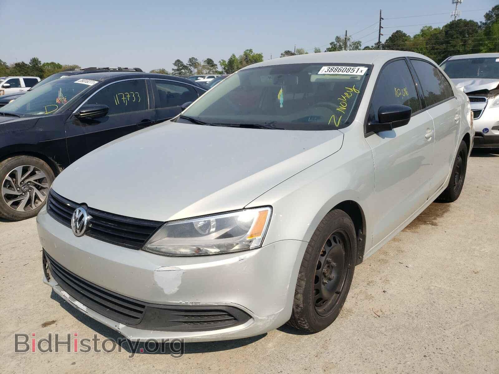 2012 VOLKSWAGEN JETTA - VIN: 3VW2K7AJ5CM350161 - Фото 2