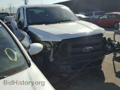 2015 Ford F150, white — VIN 1FTEX1C8XFFA57059, Copart
