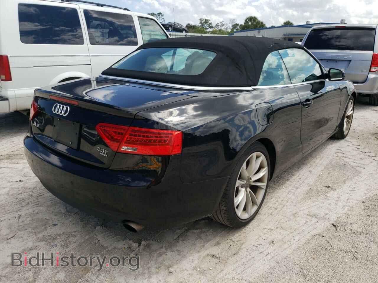2013 AUDI A5 - VIN: WAULFAFH5DN005988 - Фото 4