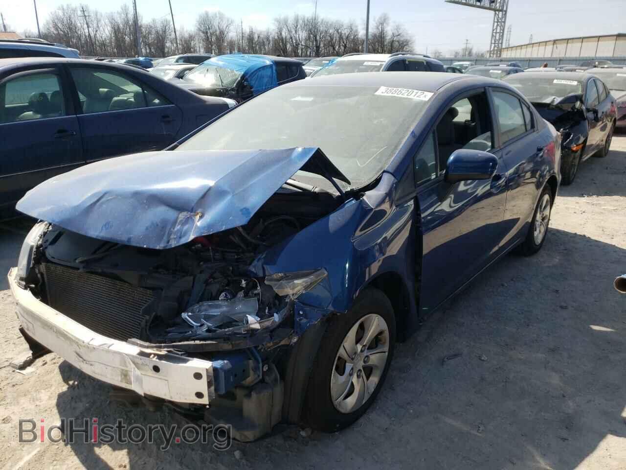 2015 HONDA CIVIC - VIN: 19XFB2F53FE065377 - Фото 2