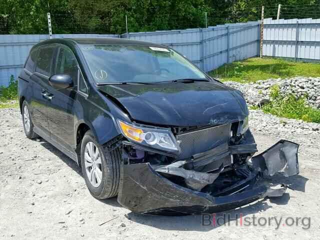 Фотография 5FNRL5H40GB514459 - HONDA ODYSSEY EX 2016