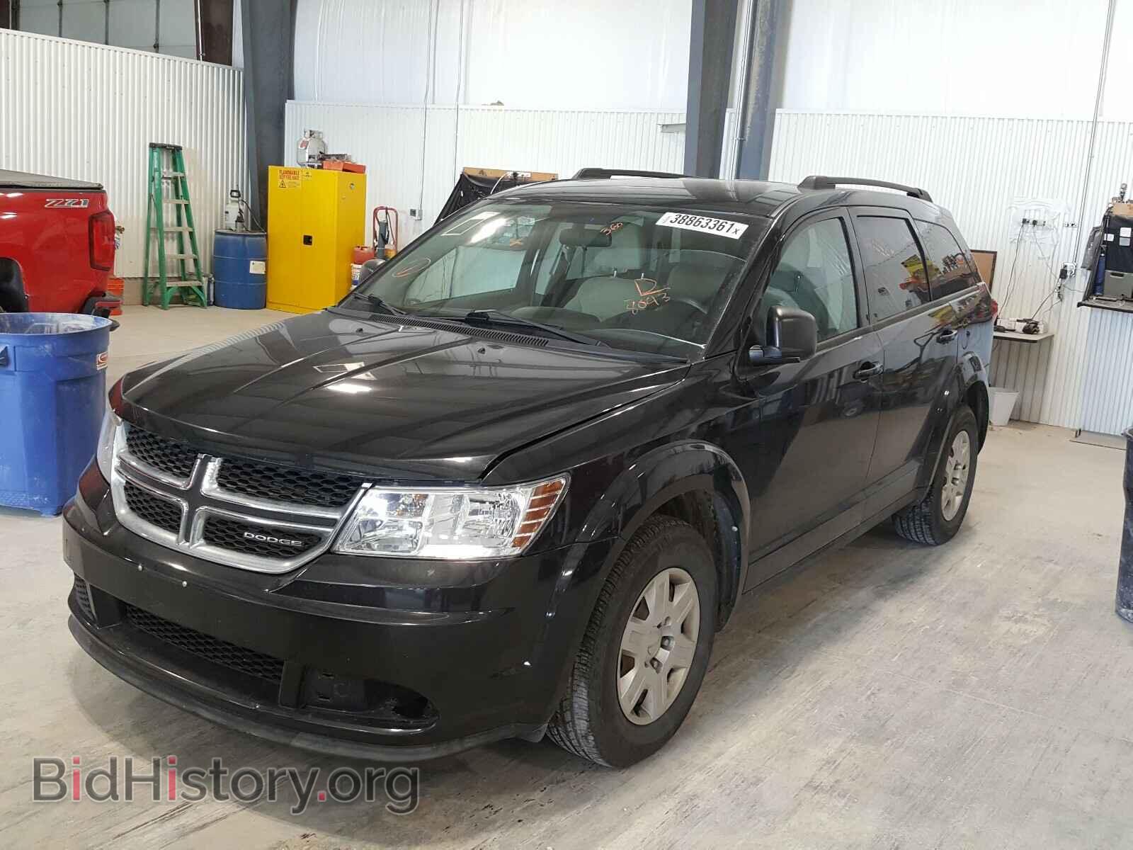 2012 DODGE JOURNEY - VIN: 3C4PDCAB6CT168043 - Photo 2