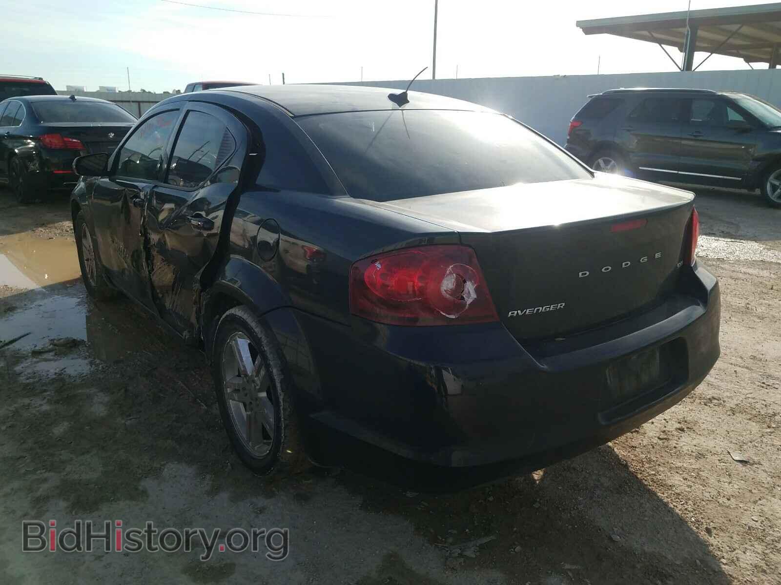 2013 DODGE AVENGER - VIN: 1C3CDZCB2DN557346 - Фото 3