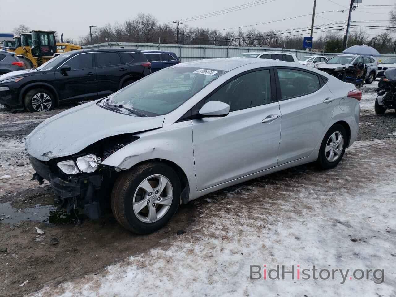 Photo 5NPDH4AE1EH505762 - HYUNDAI ELANTRA 2014