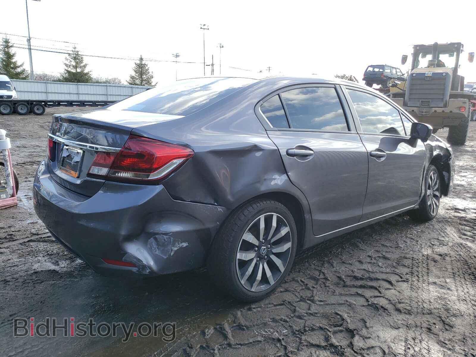 2015 HONDA CIVIC - VIN: 19XFB2F95FE284022 - Фото 4
