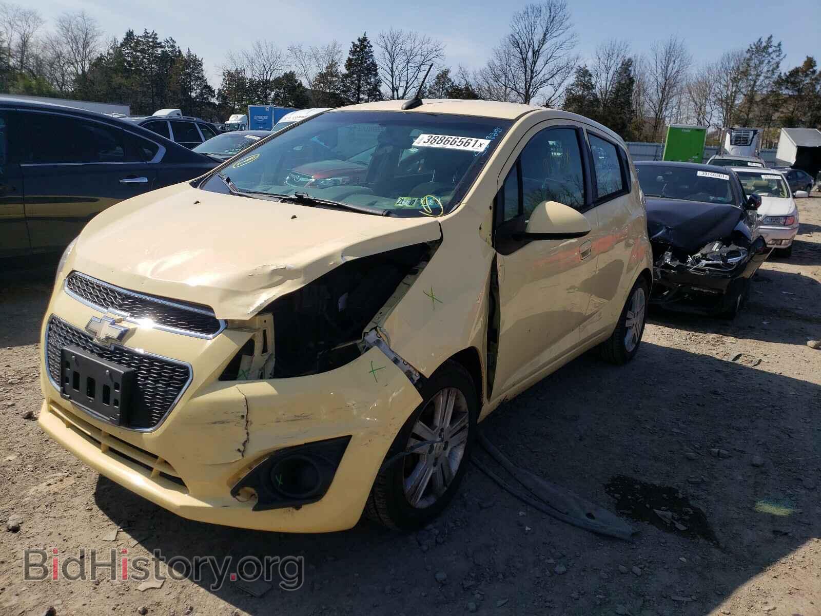 2013 CHEVROLET SPARK - VIN: KL8CD6S9XDC608346 - Фото 2