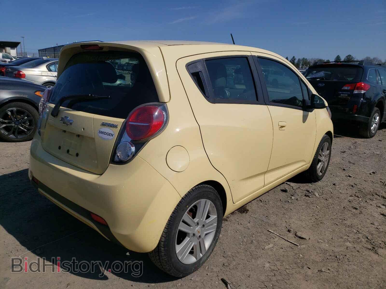 2013 CHEVROLET SPARK - VIN: KL8CD6S9XDC608346 - Фото 4