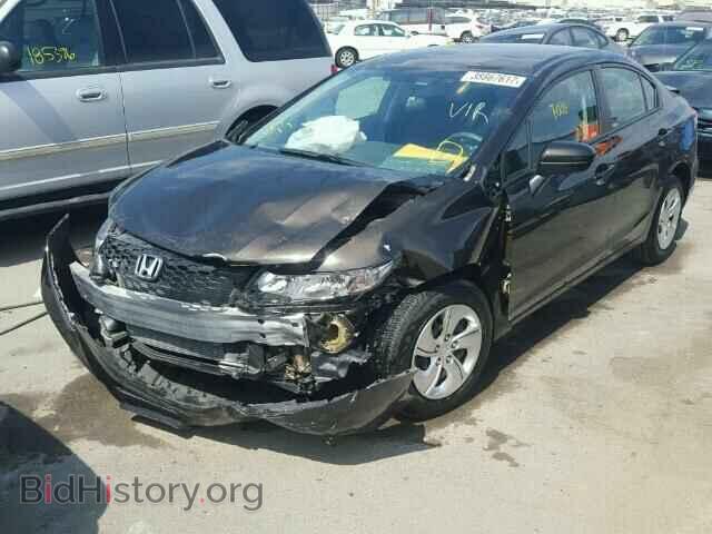 2014 HONDA CIVIC - VIN: 2HGFB2F54EH554326 - Фото 2