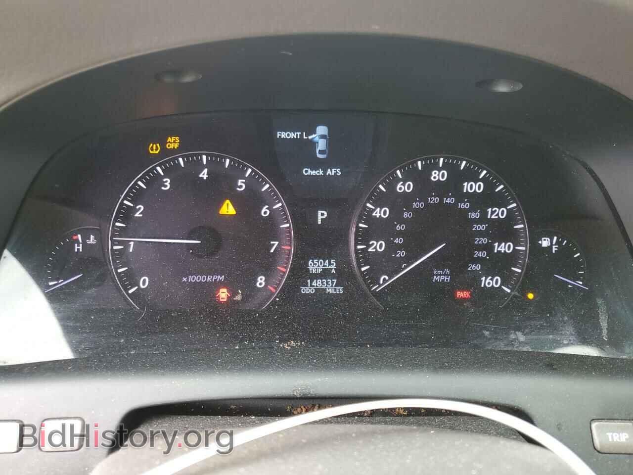 2010 LEXUS LS460 - VIN: JTHCL5EF7A5004922 - Фото 9