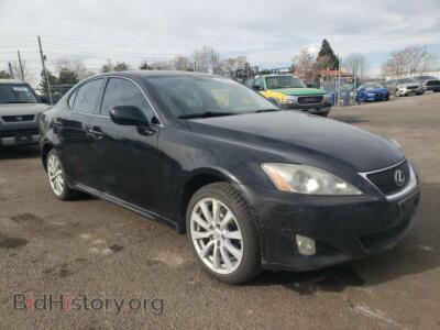 2007 Lexus IS IS 250, черный — VIN JTHCK262175008101, Copart