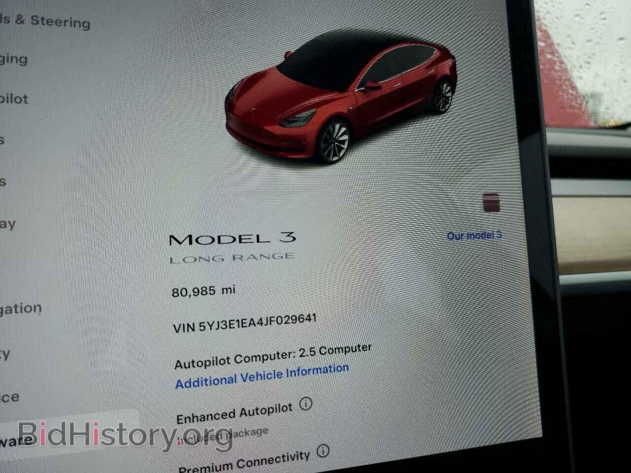 2018 TESLA MODEL 3 - VIN: 5YJ3E1EA4JF029641 - Фото 9