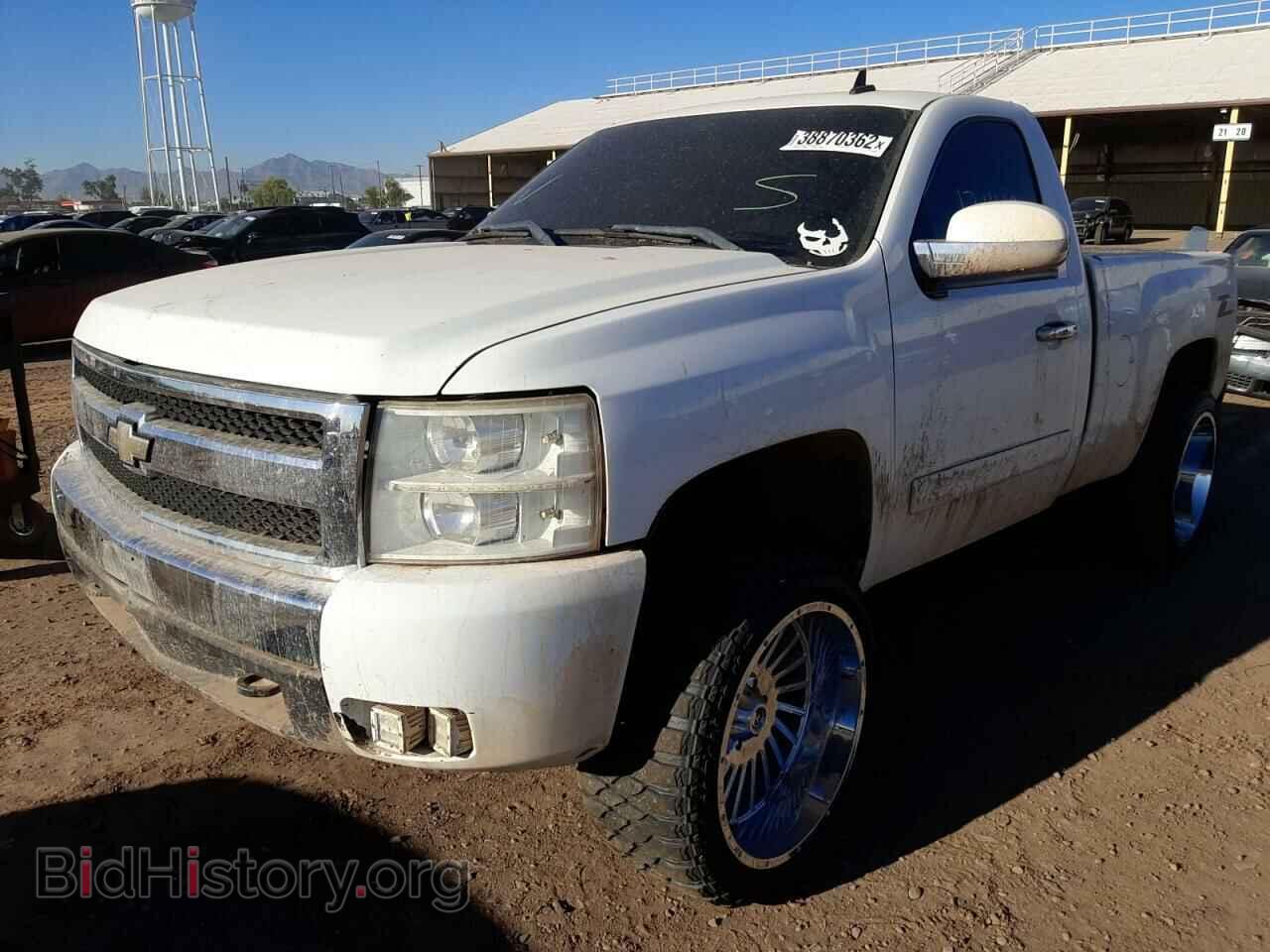 2007 CHEVROLET SILVERADO - VIN: 1GCEC14C97Z646733 - Фото 2