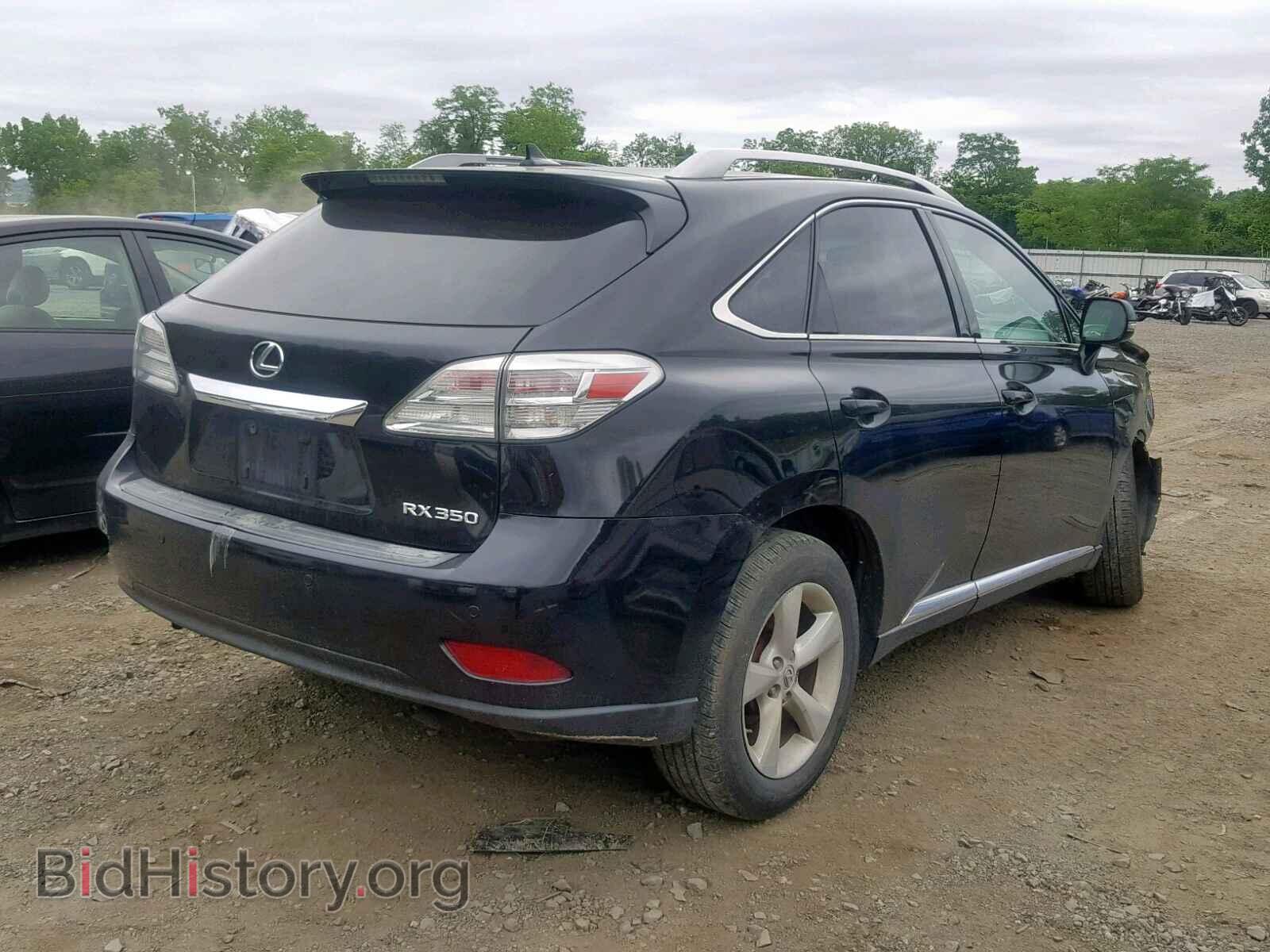 2011 LEXUS RX 350 - VIN: 2T2BK1BA1BC116620 - Фото 4