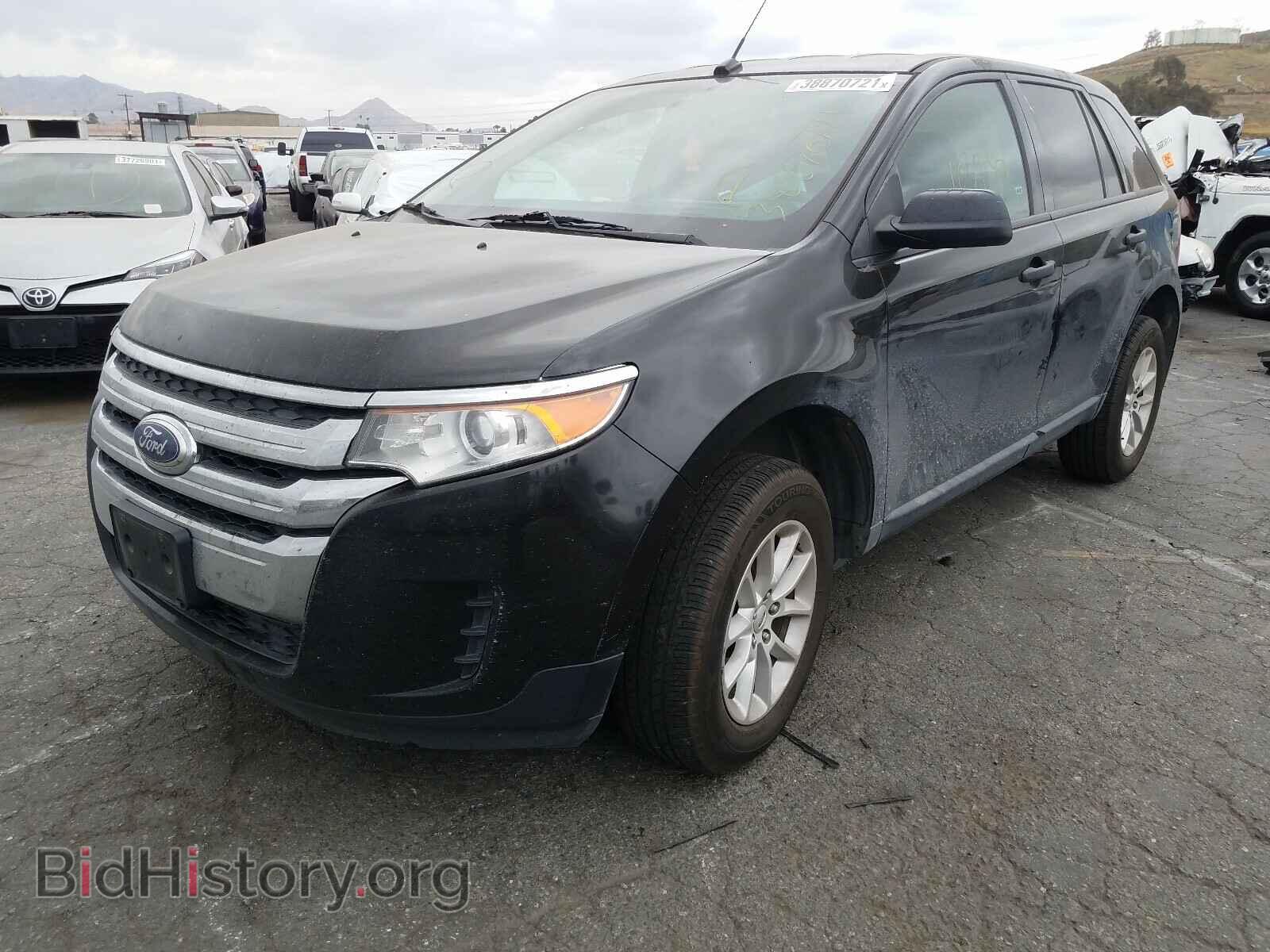 2014 FORD EDGE - VIN: 2FMDK3GC7EBB07013 - Фото 2