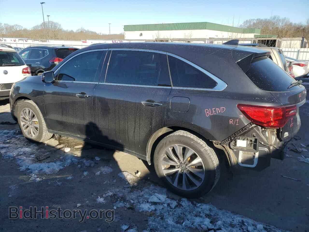 2016 ACURA MDX - VIN: 5FRYD4H46GB037666 - Фото 2